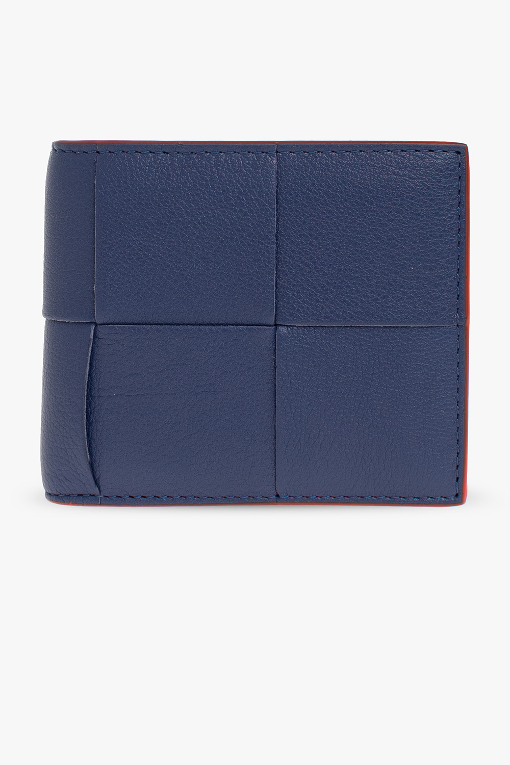 BOTTEGA VENETA STRAPPED COIN PURSE SchaferandweinerShops Nicaragua Navy blue Folding wallet Bottega Veneta